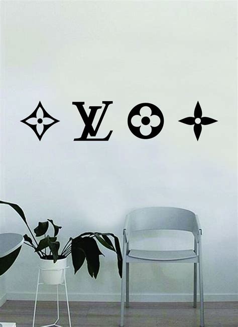 autocollant lv|Amazon.com: Louis Vuitton Wall Decal.